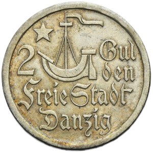 Free City of Danzig, 2 gulden 1923