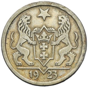 Free City of Danzig, 2 gulden 1923