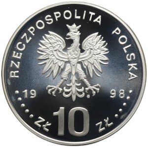 10 złotych 1998 XVIII Zimowe Igrzyska Olimpijskie w Nagano