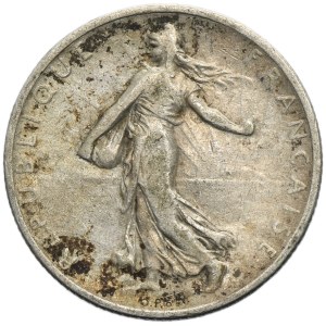 France, Third Republic, 2 Francs Paris 1898