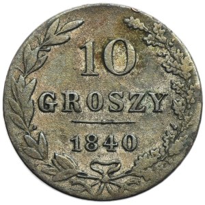 10 groszy Varsovie 1840 MW