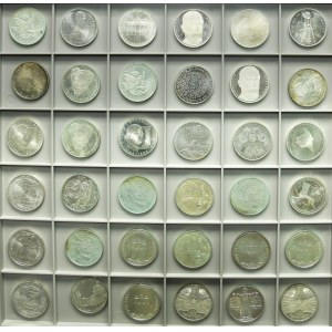 Set, Germany, FRG, 10 Mark (36 pcs.)