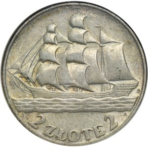 Sailing ship, 2 gold 1936