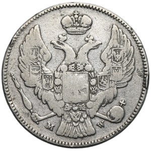 30 kopeck = 2 zloty Warsaw 1835 MW