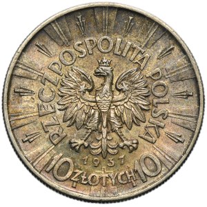 Piłsudski, 10 zloty 1937