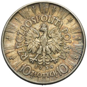 Pilsudski, 10 zloty 1938