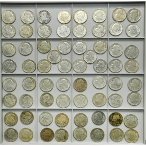 Set, Testa di donna, 5 ori 1932-1934 (66 pezzi).