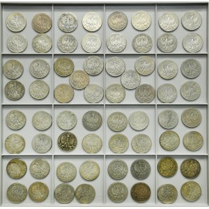 Set, Testa di donna, 5 ori 1932-1934 (66 pezzi).