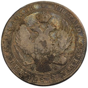 3/4 rouble = 5 zloty Warsaw 1838 MW