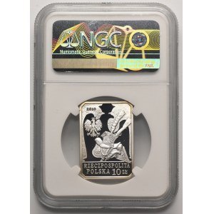 10 gold 2010 Chevalier of the Guard of Napoleon I - NGC PF70 ULTRA CAMEO