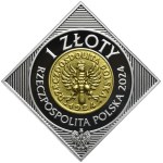 1 zloty 2024 100° anniversario dell'introduzione dello zloty da collezione - CLIPP