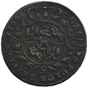 Poniatowski, 3 Groschen Krakau 1766 g