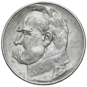 Pilsudski, 5 zlotys 1936