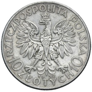 Head of a Woman, 10 zloty Warsaw 1932