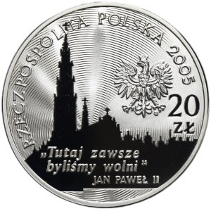 20 Gold 2005 350th Anniversary of the Defense of Jasna Gora.