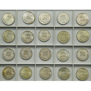 Set, 200 gold 1974 XXX years of communist Poland (20 pcs.)
