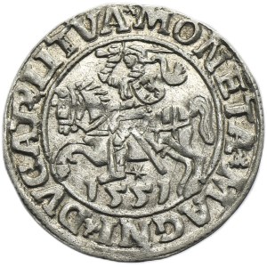 Sigismund II August, 1/2 Groschen Vilnius 1551 - LI/LITVA