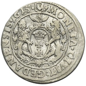 Sigismund III Vasa, 1/4 Thaler Danzig 1615