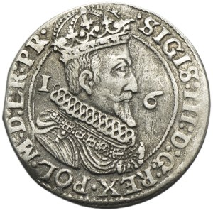 Sigismund III Vasa, 1/4 Thaler Danzig 1624 - PR•