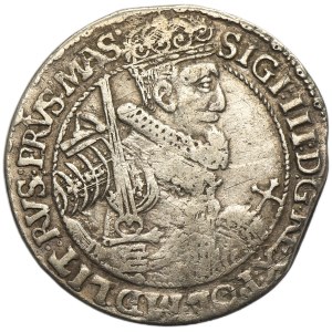 Sigismund III Vasa, 1/4 Thaler Bromberg 1621 - PRVS MAS