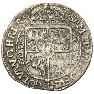 Sigismund III Vasa, 1/4 Thaler Bromberg 1621 - PRVS MAS