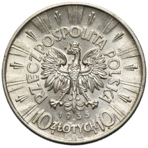 Piłsudski, 10 złotych 1935