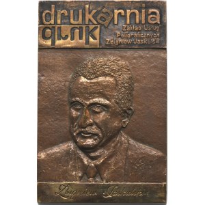 Ex Libris plaketa Zbigniewa Jaskulského
