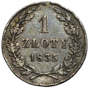 Free City of Krakau, 1 zloty 1835
