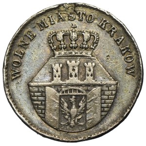 Free City of Krakau, 1 zloty 1835