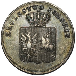 November Uprising, 5 zloty Warsaw 1831 KG