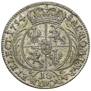 August III Sas, Ort Leipzig 1754 EC