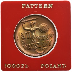 SAMPLE, 10 gold 1965 VII Centuries of Warsaw