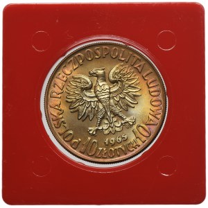 SAMPLE, 10 gold 1965 VII Centuries of Warsaw