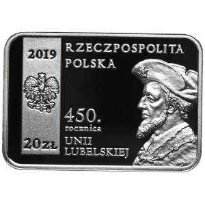 20 zl 2019 450th anniversary of the Union of Lublin