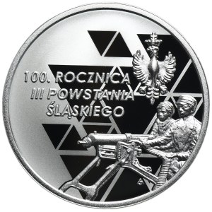 10 złotych 2021 100. Rocznica III Powstania Śląskiego