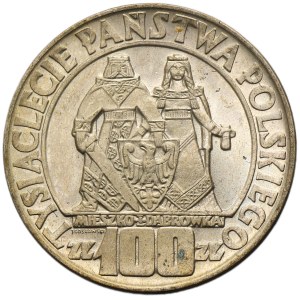 100 zloty 1966 Mieszko and Dabrowka