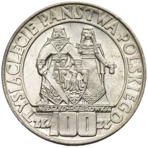 100 zloty 1966 Mieszko and Dabrowka