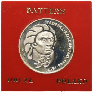 SAMPLE, 100 gold 1976 Tadeusz Kosciuszko