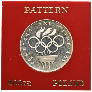 SAMPLE, 200 gold 1976 Games of the XXI Olympiad