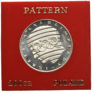 PRÓBA, 200 złotych 1976 Igrzyska XXI Olimpiady