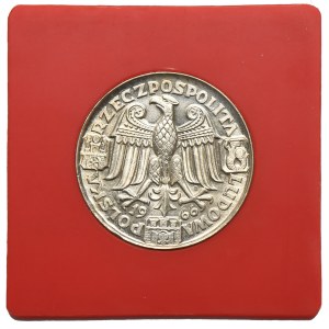 CAMPIONE, 100 zloty 1966 Teste di Mieszko e Dąbrówka