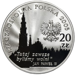 20 Gold 2005 350th Anniversary of the Defense of Jasna Gora.