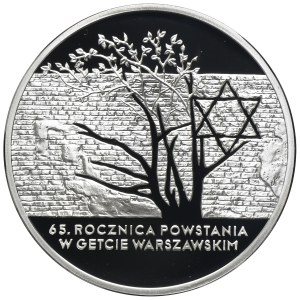 20 zl 2008 65th Anniversary of the Warsaw Ghetto Uprising