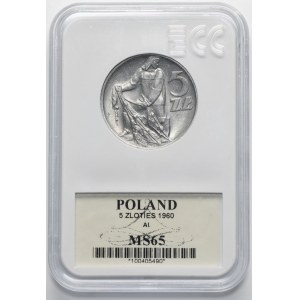 5 złotych 1960 Rybak