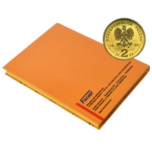 Set, Klaser with 2 gold GOLD NORDIC coins (approx. 64 pieces).
