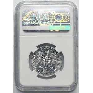 5 gold 1971 Rybak - RARE YEAR - NGC MS62