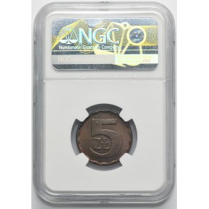 5 złotych 1981 - NGC MS65