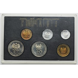 PRL, 1979 vintage set (6 pcs.)