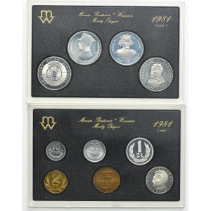 PRL, 1981 vintage set (10 pcs.)