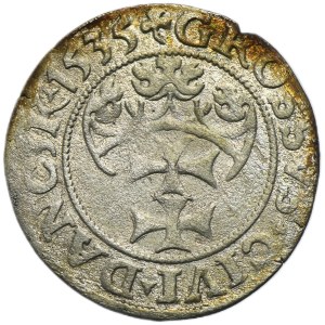 Sigismund I the Old, Groschen Danzig 1535 - PRVS